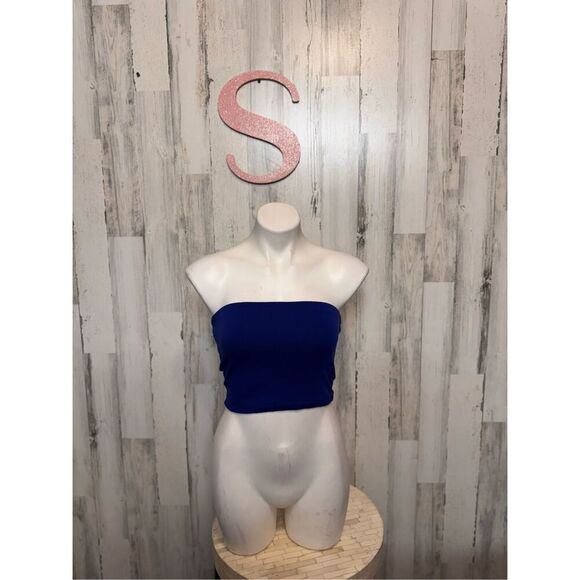 Windsor blue tube top size small - Picture 1 of 6